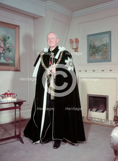 Viscount Cunningham of Hyndhope, Admiral of the Fleet, c1953.  Creator: Arthur Charles Kirby Ware.