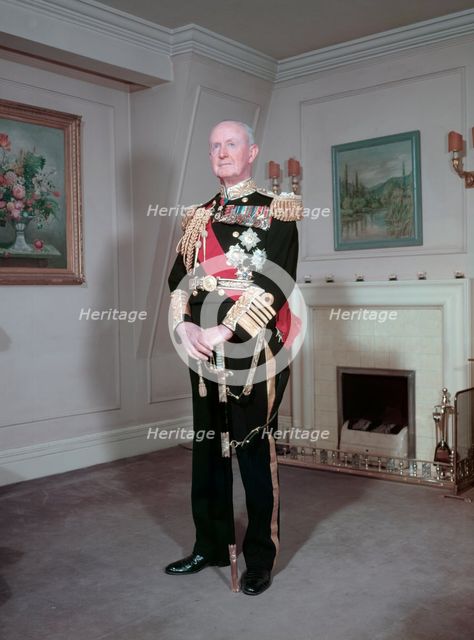 Viscount Cunningham of Hyndhope, Admiral of the Fleet, c1953.  Creator: Arthur Charles Kirby Ware.