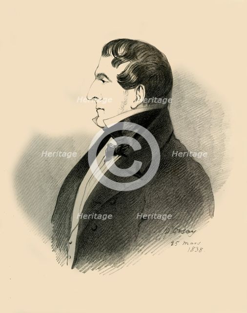 Viscount Allen, 1838.  Creator: Richard James Lane.