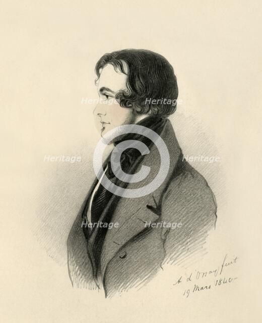 'Viscount Fitzharris', 1840. Creator: Richard James Lane.
