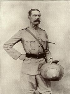 Viscount Kitchener of Khartoum c1900. Creator: Gabriel Lekegian