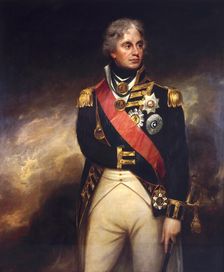 Viscount Horatio Nelson 1801. Artist: Sir William Beechey