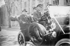 Viscount Haldane at West Point, 1913. Creator: Bain News Service