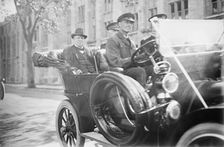 Viscount Haldane at West Point, 1913. Creator: Bain News Service