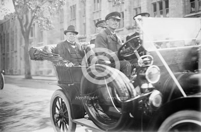 Viscount Haldane at West Point, 1913. Creator: Bain News Service.