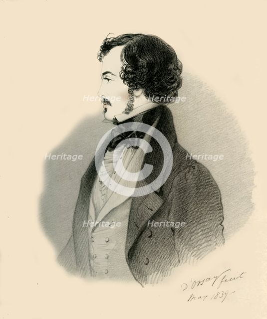 'Viscount Jocelyn', 1839. Creator: Richard James Lane.