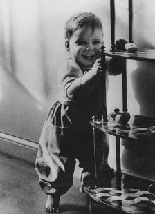 Viscount Linley on his first birthday, 1962. Creator: Unknown