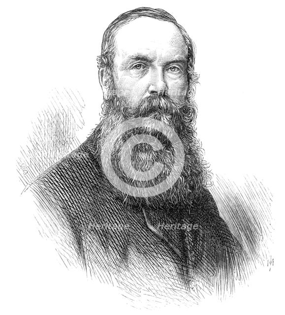 Viscount Monck, seconder of the address in the House of Lords, 1869.  Creator: Unknown.