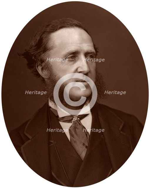 Viscount Sandon, MP, 1878.  Creator: Lock & Whitfield.