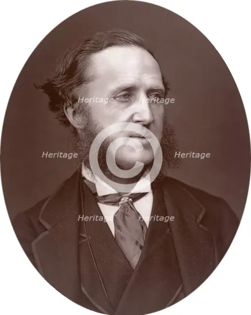 Viscount Sandon, MP, 1878.  Creator: Lock & Whitfield.