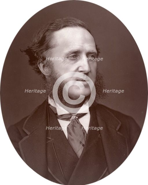 Viscount Sandon, MP, 1878.  Creator: Lock & Whitfield.