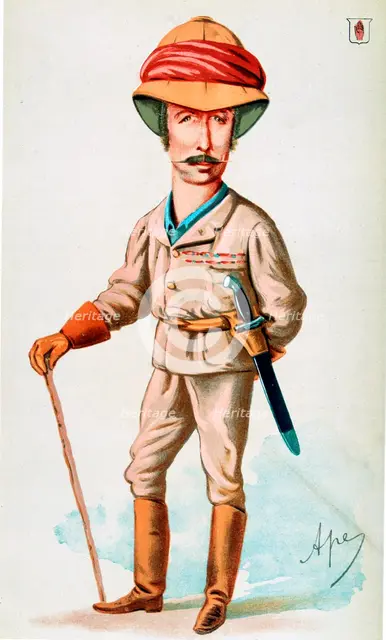 Viscount Wolsley, British soldier, 1874.  Creator: Carlo Pellegrini.