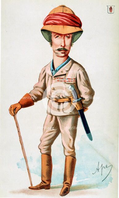 Viscount Wolsley, British soldier, 1874.  Creator: Carlo Pellegrini.
