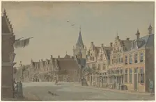 Visbrug in Woerden, 1744-1786. Creator: Theodor Verryck