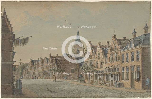 Visbrug in Woerden, 1744-1786. Creator: Theodor Verryck.