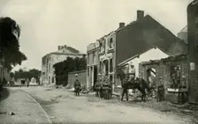 Visé in the Hands of the Germans (1919). Creator: Unknown