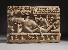 Vishnu in His Cosmic Sleep, 11th century. Creator: Unknown