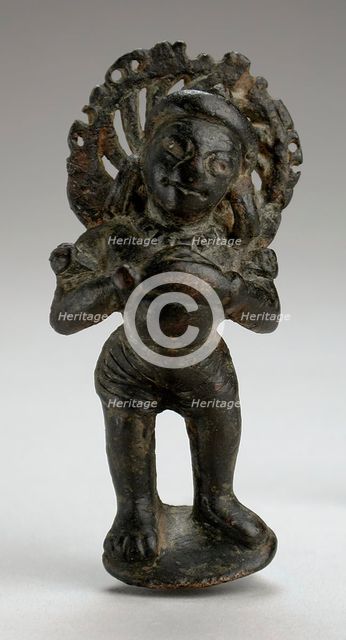 Vishnu's Personified Chakra, 6th century or earlier. Creator: Unknown.