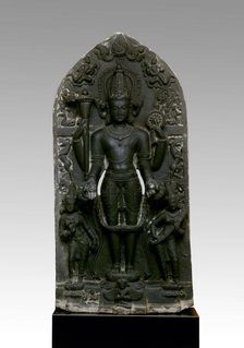 Vishnu Trivikrama, Pala period, 11th century. Creator: Unknown