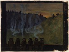Vision, 1895. Creator: Hugo Simberg