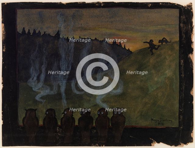 Vision, 1895. Creator: Hugo Simberg.