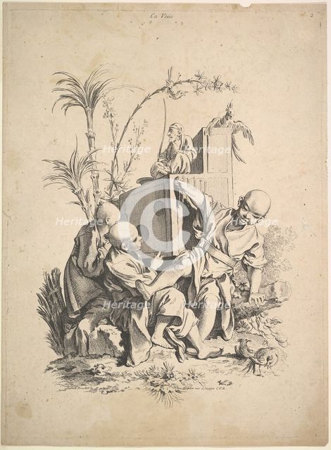 Vision, 18th century. Creator: Gabriel Huquier.