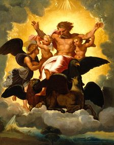 Vision of Ezekiel, (c1518), late 18th century. Creator: Giuseppe Cades