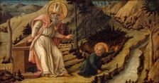 Vision of St Augustine, 1452. Creator: Filippo Lippi