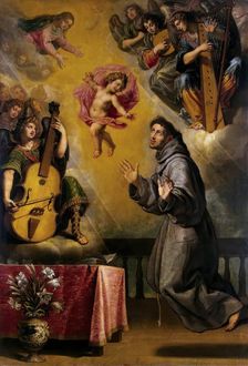 Vision of St Antony of Padua, 1631. Creator: Vicencio Carducho
