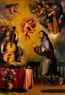 Vision of Saint Antony of Padua 1631. Creator: Carducho (Carducci), Vincente (ca. 1576-1638)
