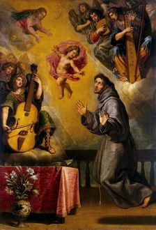 Vision of Saint Antony of Padua 1631. Creator: Carducho (Carducci), Vincente (ca. 1576-1638)