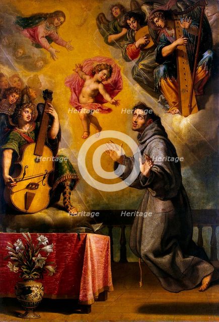 Vision of Saint Antony of Padua', 1631.  Creator: Carducho (Carducci), Vincente (ca. 1576-1638).