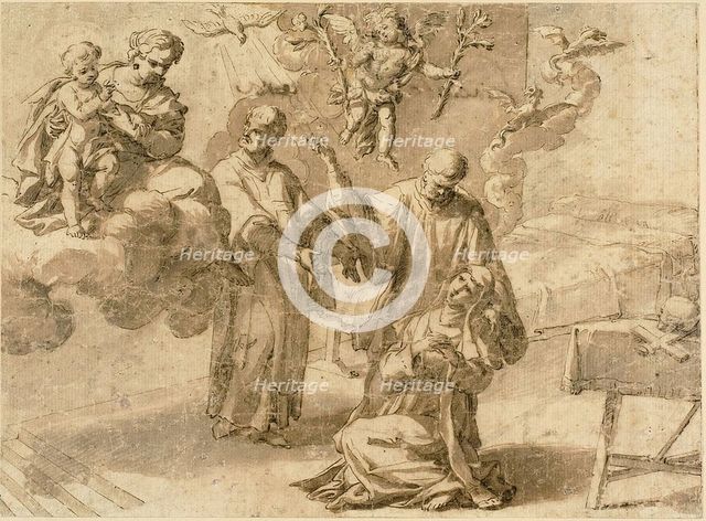 Vision of Saint Catherine of Siena, n.d. Creator: Alessandro Turchi.