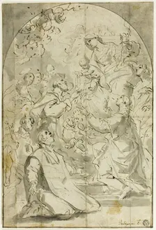 Vision of Saint Dominic, n.d. Creator: Luca Giordano