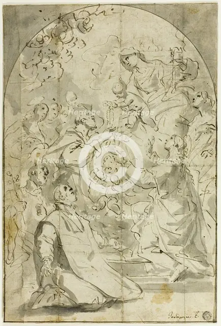 Vision of Saint Dominic, n.d. Creator: Luca Giordano.