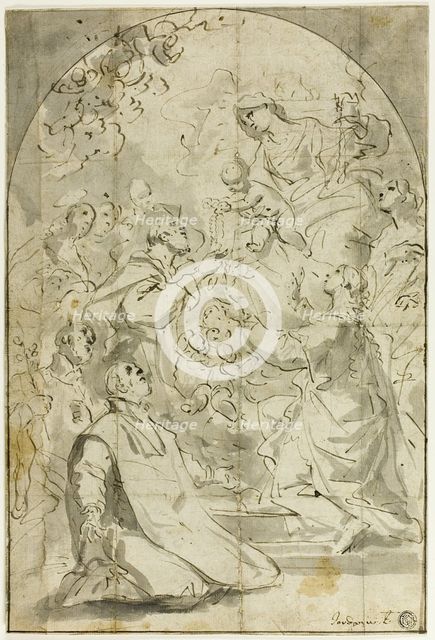 Vision of Saint Dominic, n.d. Creator: Luca Giordano.