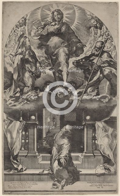 Vision of Saint Francis, 1581. Creator: Federico Barocci.