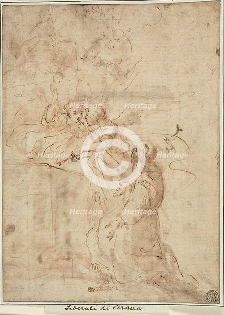 Vision of Saint Francis of Assisi at Portiuncula, n.d. Creator: Giovanni Andrea Donducci.