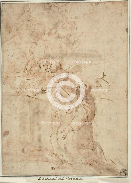 Vision of Saint Francis of Assisi at Portiuncula, n.d. Creator: Giovanni Andrea Donducci.