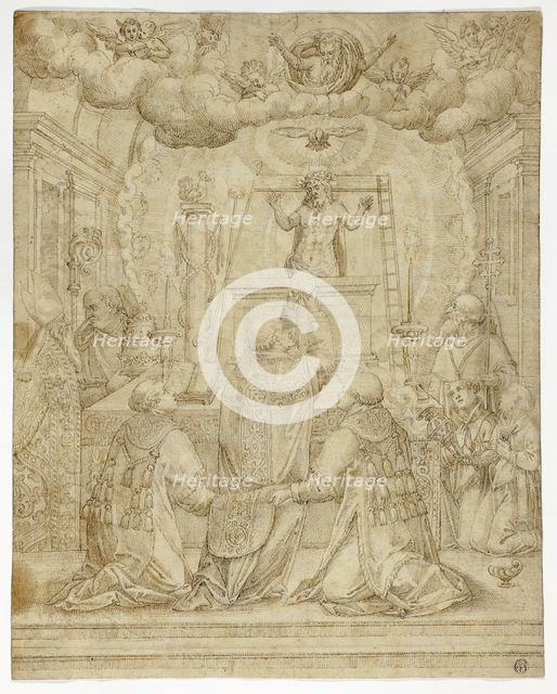 Vision of Saint Gregory, n.d. Creator: Unknown.