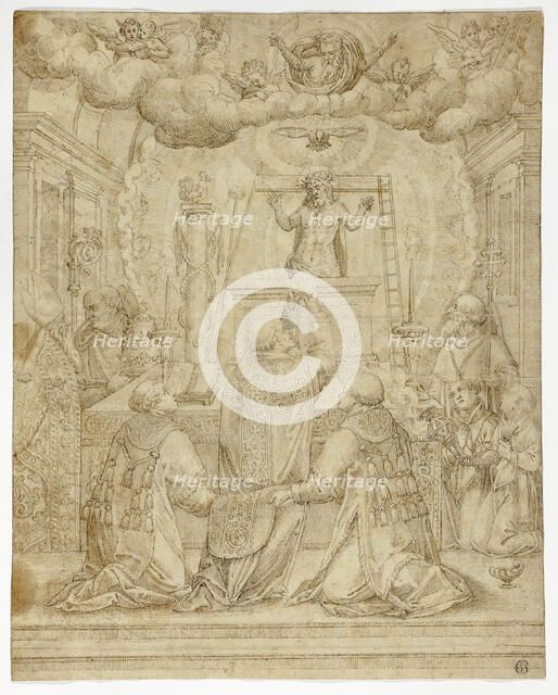 Vision of Saint Gregory, n.d. Creator: Unknown.