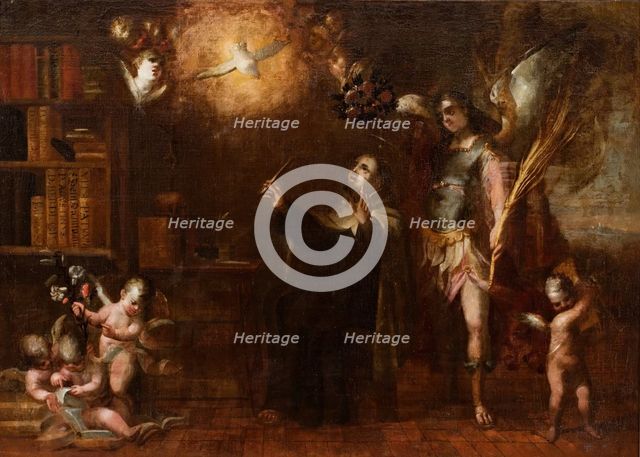 Vision of Saint Peter of Alcantara, 17th century. Creator: Unknown.
