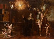 Vision of Saint Peter of Alcantara, 17th century. Creator: Unknown