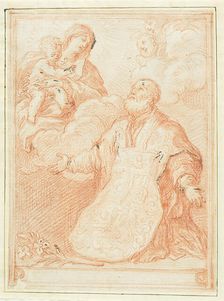 Vision of Saint Philip Neri, after 1614. Creator: Unknown