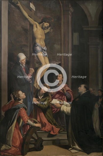 Vision of Saint Thomas Aquinas, 1593. Creator: Santi di Tito (1536-1603).