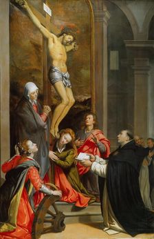 Vision of Saint Thomas Aquinas, 1593. Creator: Santi di Tito (1536-1603)