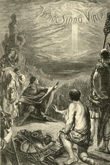 Vision of the Cross at Saxa Rubra 1890. Creator: Unknown