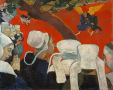 Vision after the Sermon (Jacob Wrestling with the Angel), 1888