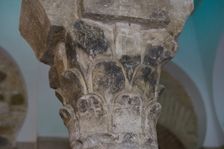 Visigothic capital, Cristo de la Luz Shrine, Toledo, Castile-La Mancha, Spain, 2022. Creator: LTL