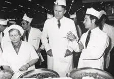 Visit of Australian Prime Minister, Malcolm Fraser, Cambellfield, Australia, 1979
